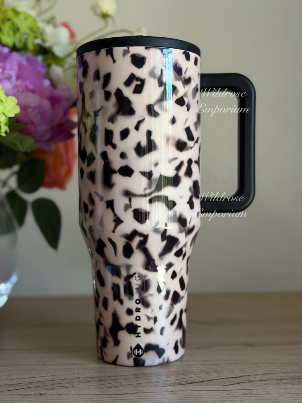HydroJug Rylee Arnold 40OZ BLONDE TORTOISE SHELL Traveler Water Bottle